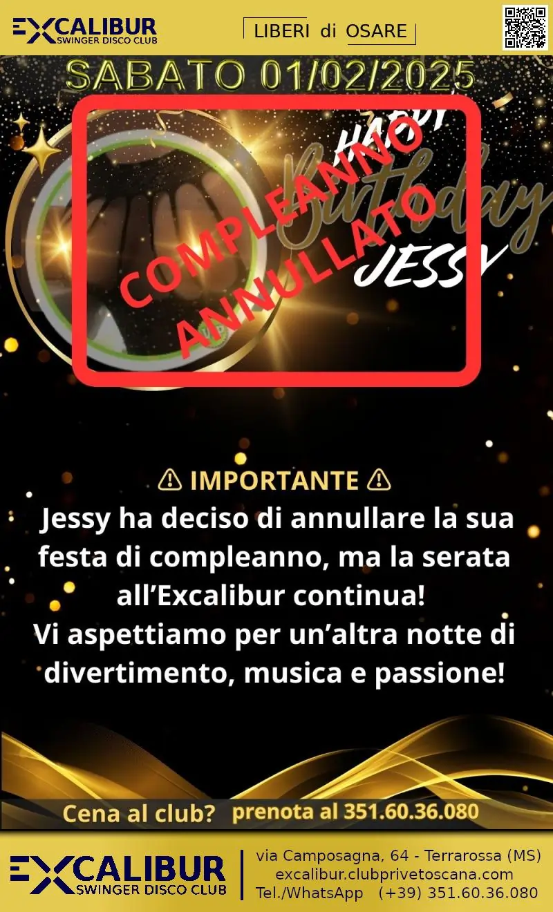 Swinger club prive evento ✨ Happy Birthday Jessy - ✨